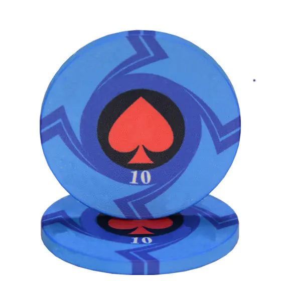 EPT Ceramic Poker Chips for Texas Hold'em & Games