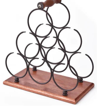 Red Wine Rack for Stylish Storage and Display