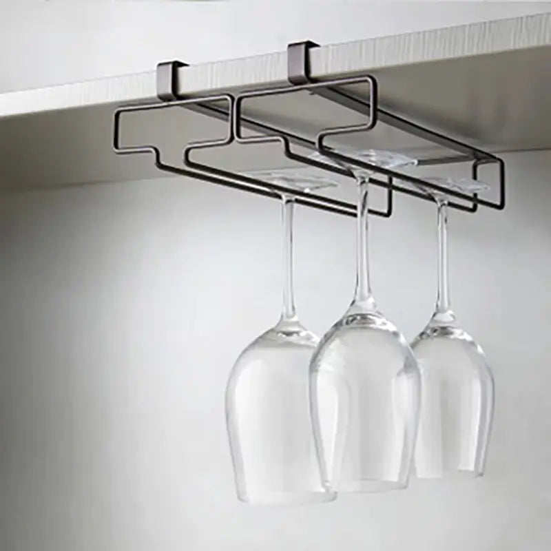 Upside Down Cup Holder for Wine Glass Storage