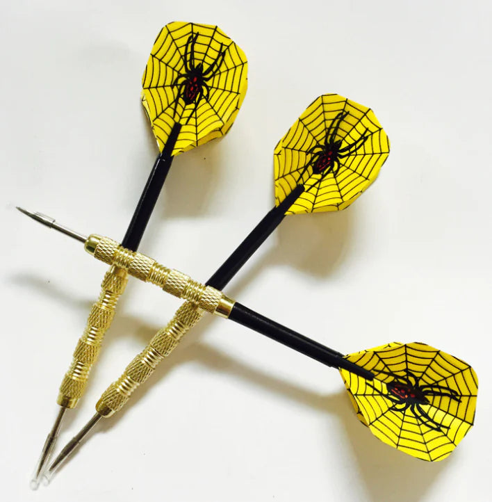 Dartboard with Dart Tips and Needle Style Darts