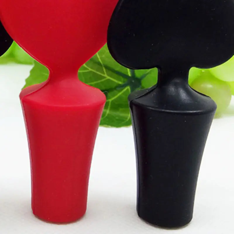 Silicone Bottle Stopper - Playing Card Series Design