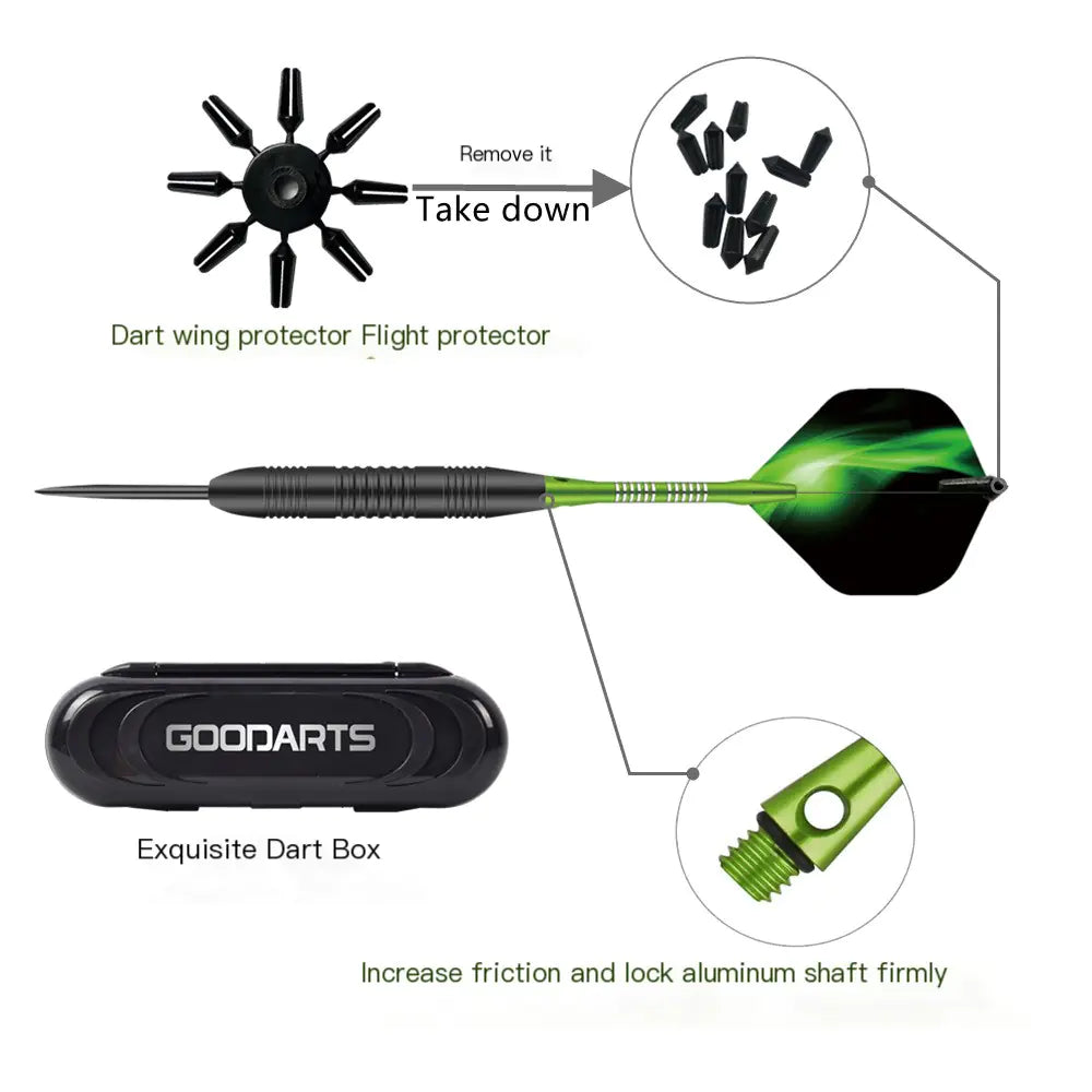GOODARTS Knight Dart Set for Amazon Darts Box Toys