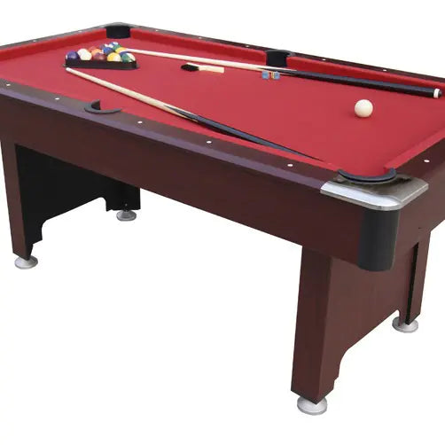 Coco Home American Pool Table with Multi-Color Cues