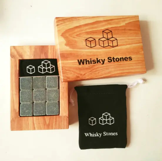 Natural Whiskey Stones for Chilling Drinks