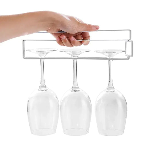 Upside Down Cup Holder for Wine Glass Storage