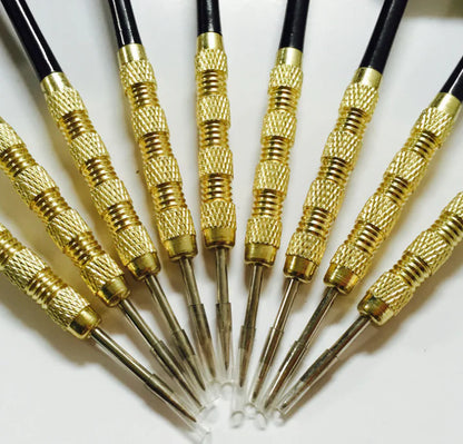 Dartboard with Dart Tips and Needle Style Darts