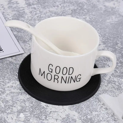 Funny Vinyl Record Coasters for Music Lovers (Set of 4)