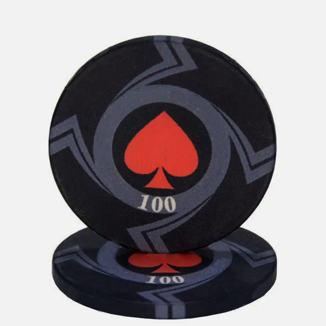 EPT Ceramic Poker Chips for Texas Hold'em & Games