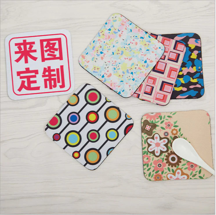 Personalized Custom Pattern Coasters