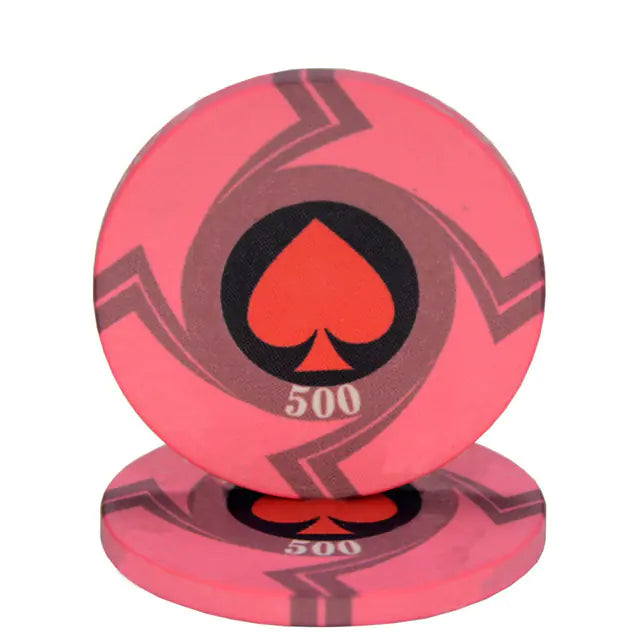 EPT Ceramic Poker Chips for Texas Hold'em & Games